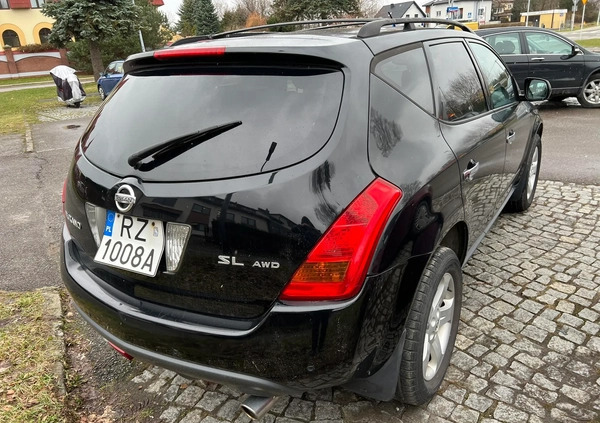 Nissan Murano cena 9900 przebieg: 162122, rok produkcji 2005 z Rzeszów małe 22